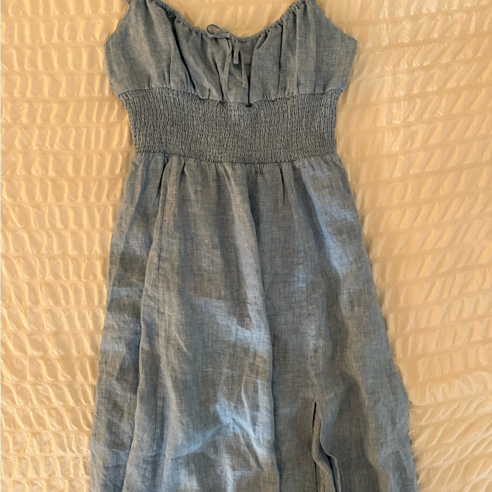 Wilfred Blue Midi Dress